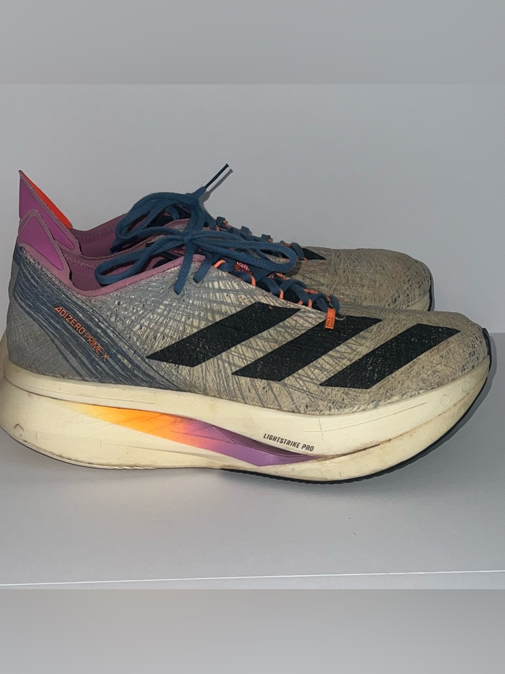 adidas Adizero Prime X Strung Off White Pulse Lilac